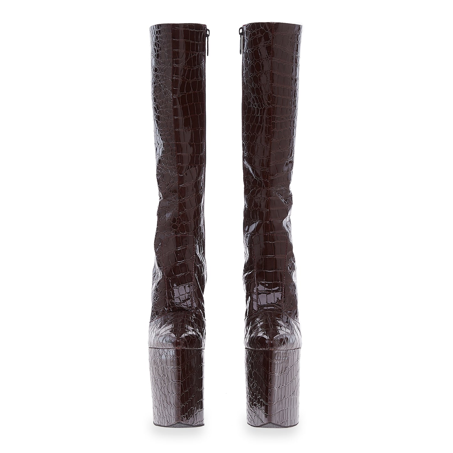 8" KITANA CALF BROWN