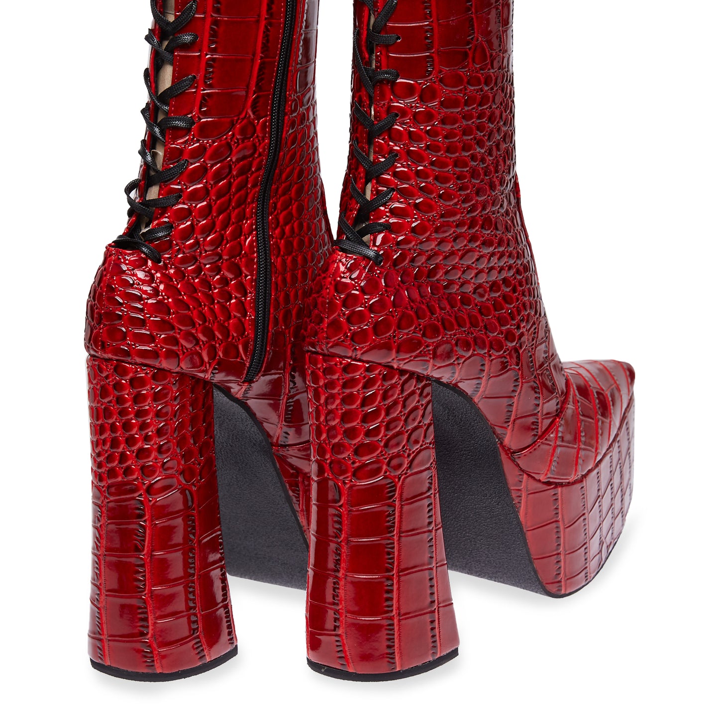 6" KITANA THIGH-HIGH RED